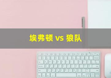 埃弗顿 vs 狼队